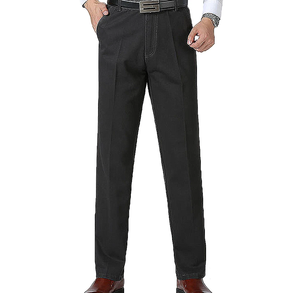 YJSFG дом мужские Smart Повседневное брюки платье вечернее Бизнес Slim Straight Leg мужской