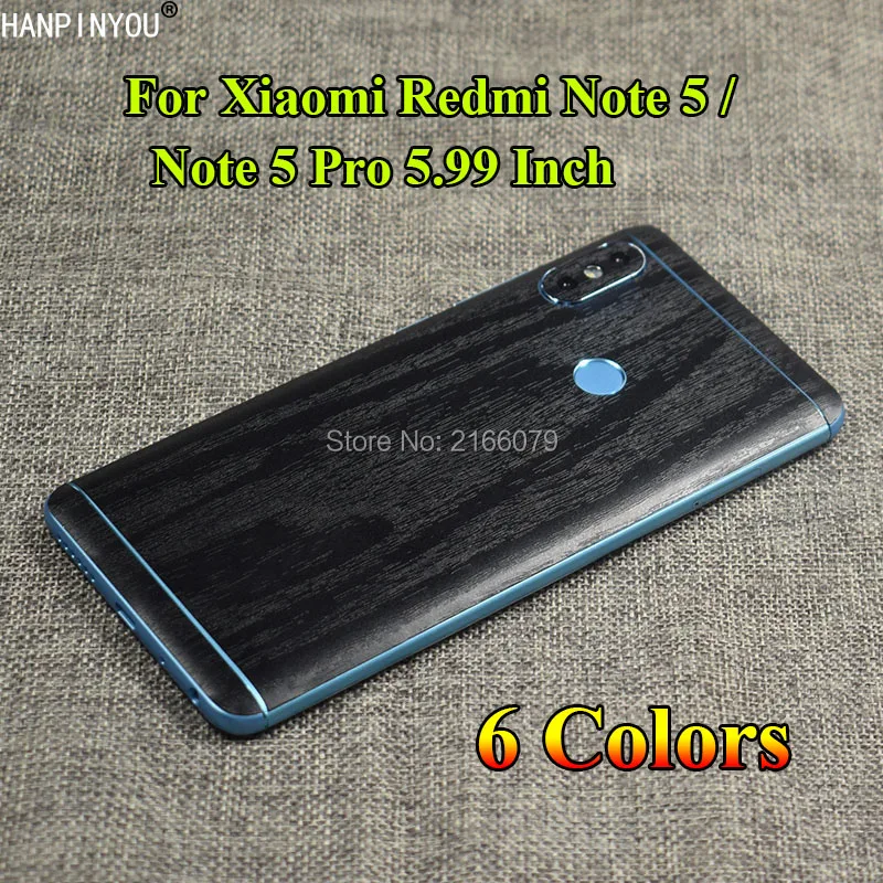 Для Xiaomi Redmi Note5/Note 5 Pro 99 &quotПолное заднее покрытие 3D Имитация древесины защита кожи