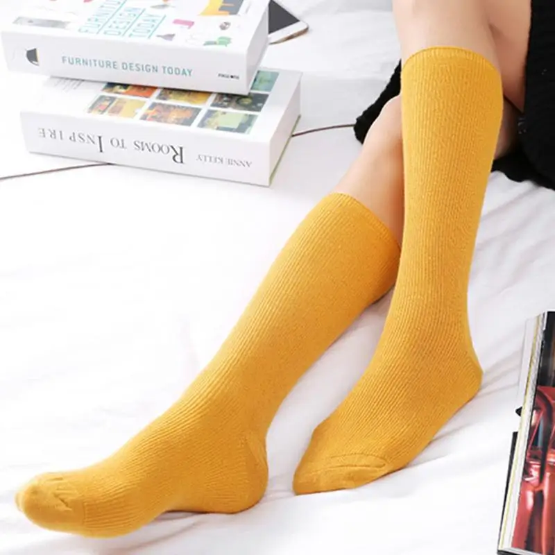 1 пара носки женские осенние туфли в стиле ретро модные гольфы Mori Стиль длинные