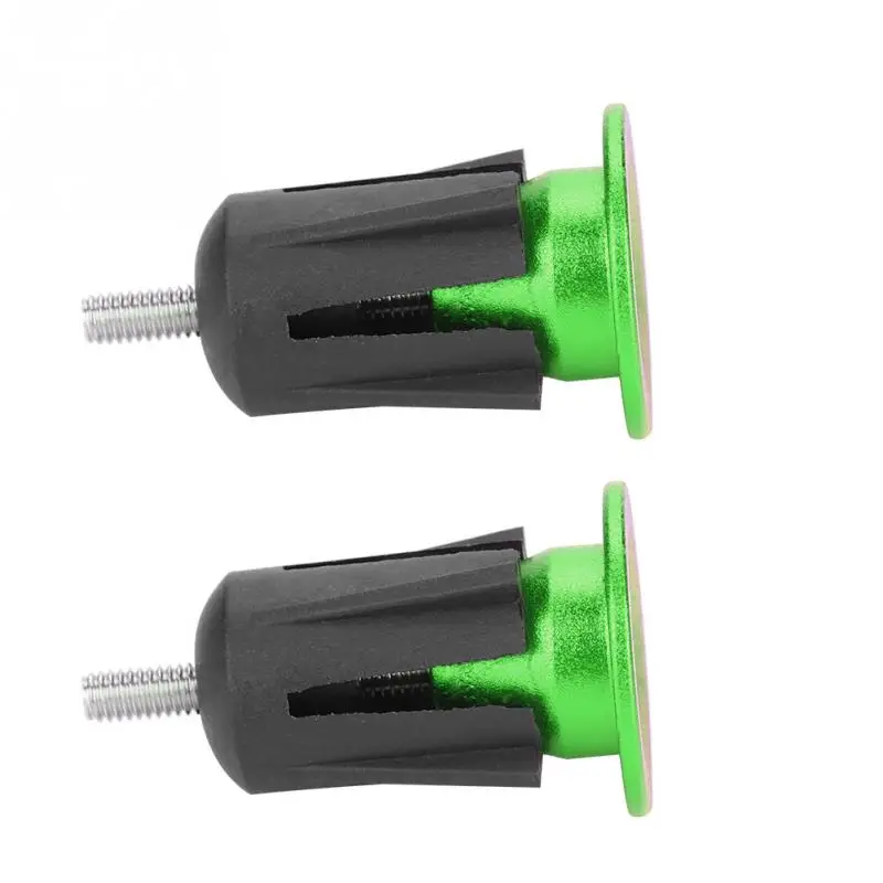 1 пара колпачков для велосипедного руля из алюминиевого сплава концевые колпачки