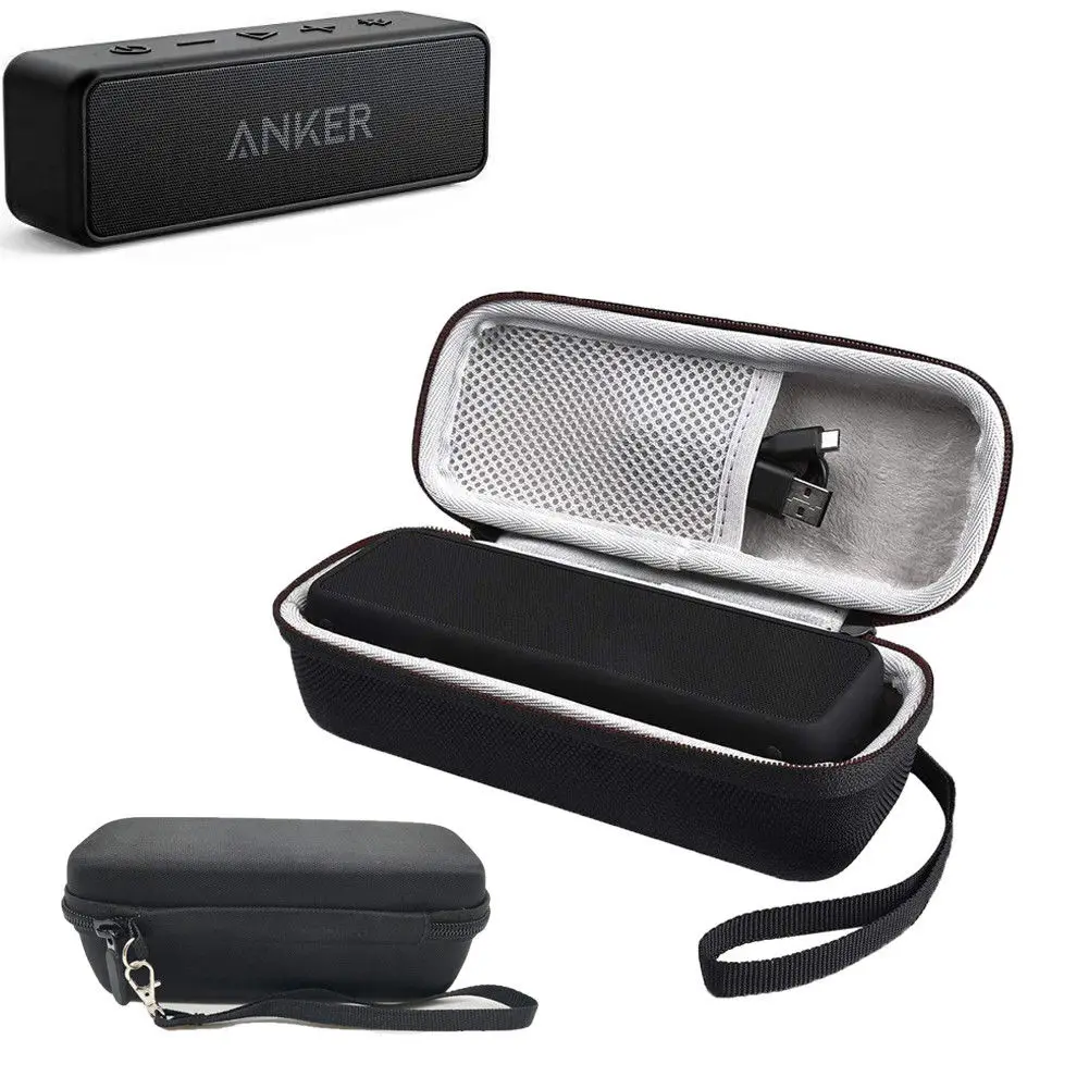 Чехол для Anker SoundCore 2 из ЭВА портативный беспроводной Дорожный с двойным карманом