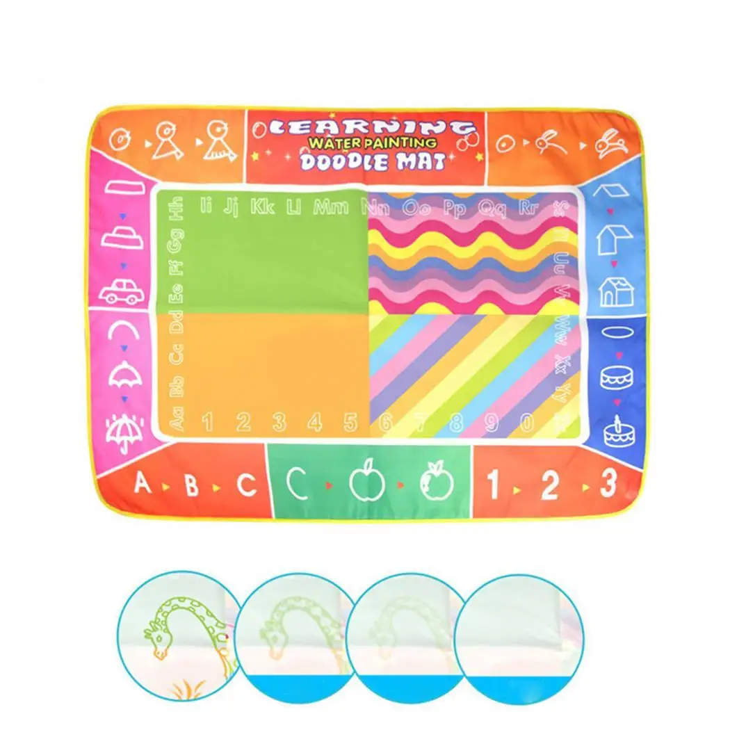 Children's Educational Multi-function Water Drawing Color Kit Graffiti Over 3 Years Old Toys Carpet Blanket | Игрушки и хобби