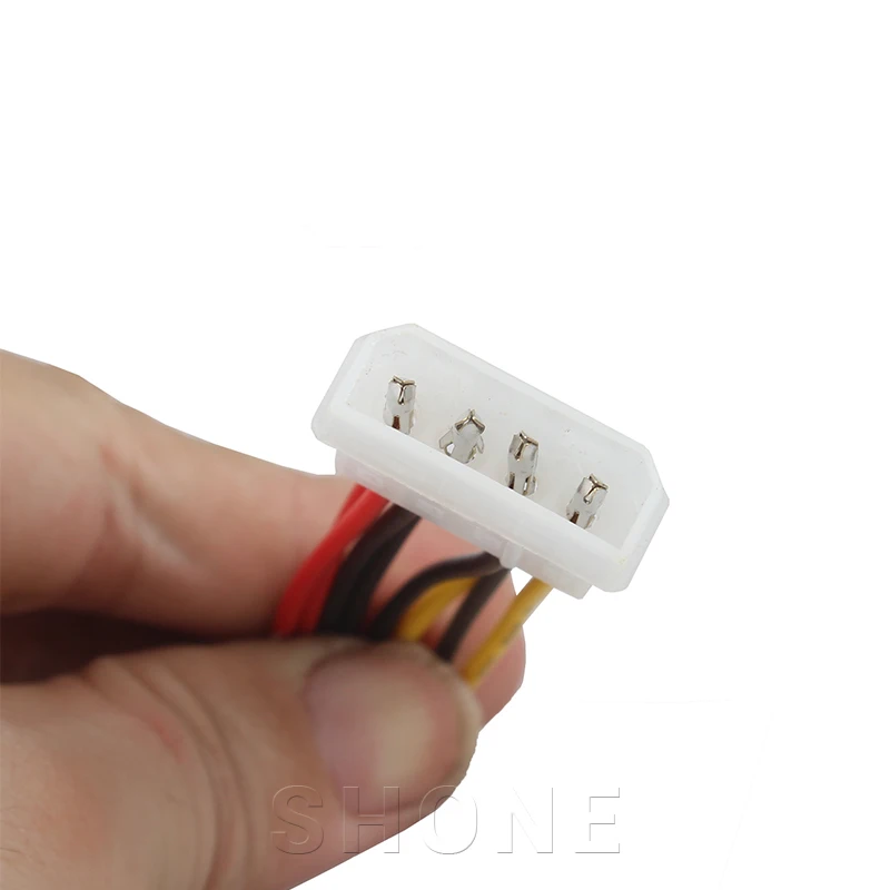 Шнур питания для жесткого диска Sata большой 4 контактный поворотный 15 компьютера