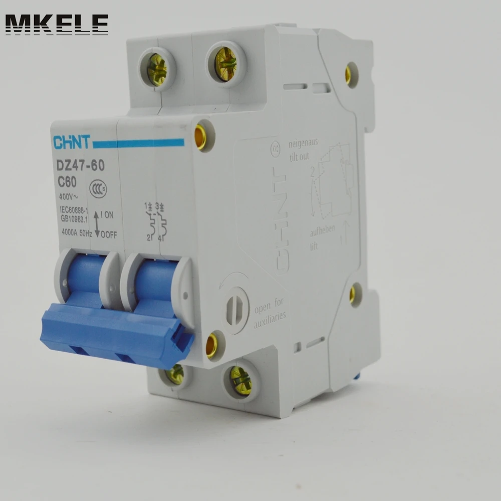 Мини выключатель DZ47 60 C60 2P|circuit breaker pole|circuit brandscircuit schneider |