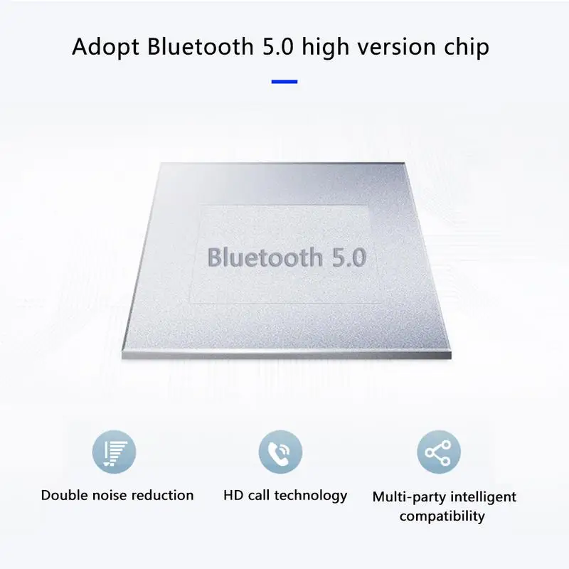 Беспроводные Bluetooth наушники с динамическим динамиком мини спортивные поддержкой