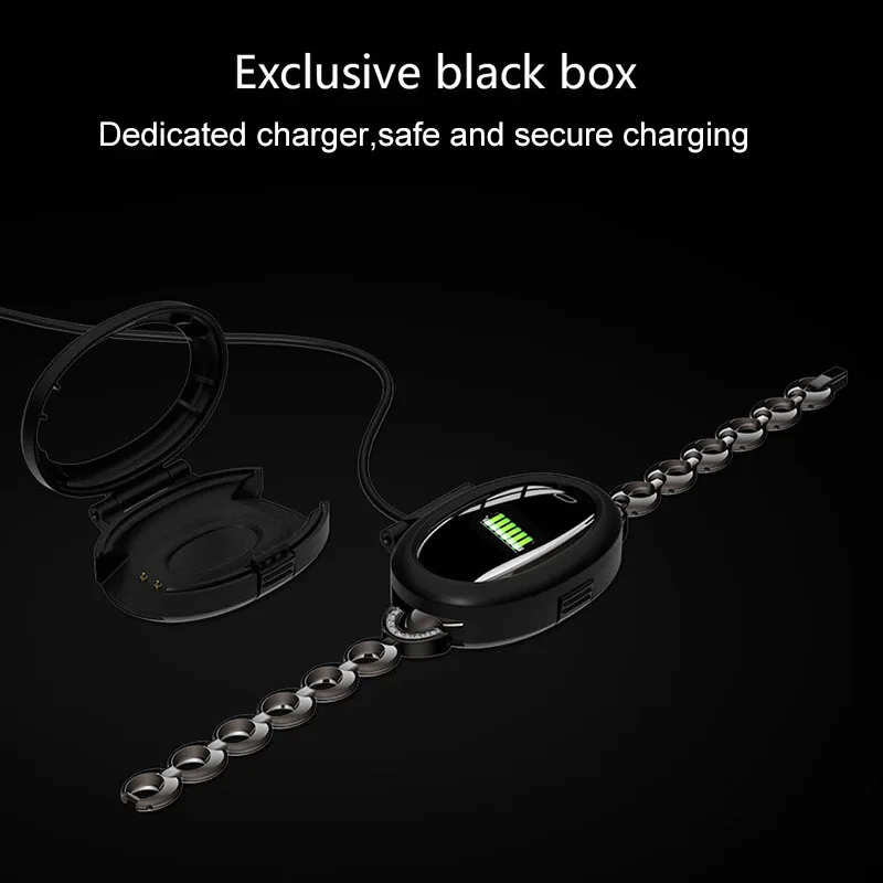 Умный браслет для женщин IP67 Водонепроницаемый Монитор артериального давления