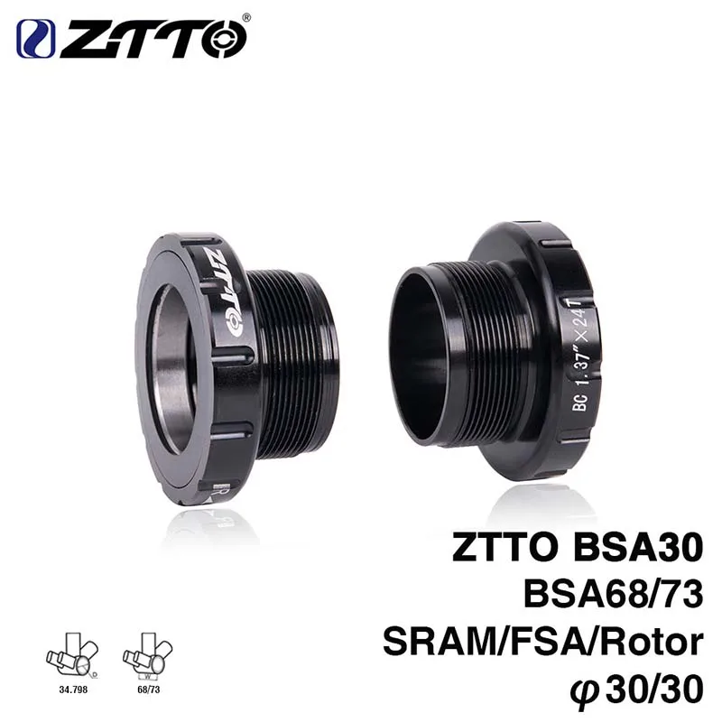 Велосипедный внешний подшипник нижние кронштейны ZTTO MTB Road BB для кривошипника
