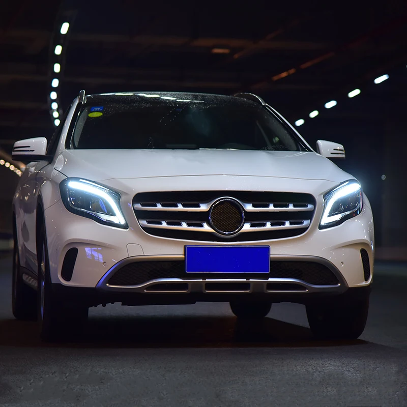 Головной светильник в сборе для Mercedes-Benz GLA 2015-2019 светодиодный Противотуманные