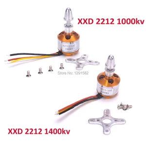 Мотор бесколлекторный XXD A2212 2212 1000KV 13T  1400KV 10T Outrunner для радиоуправляемого квадрокоптера F450