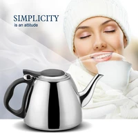1 2l stainless steel water kettle handheld flat bottom water kettle induction cooker heating boiling tea pot kitchen supplies