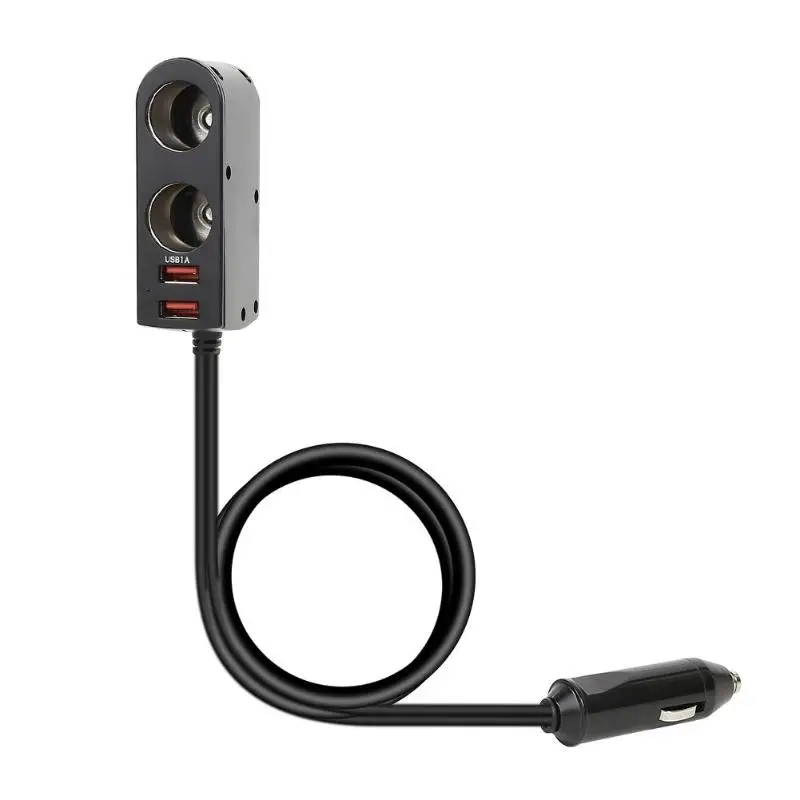 Розетка для автомобильного прикуривателя Quelima2 2 порта USB универсальное зарядное