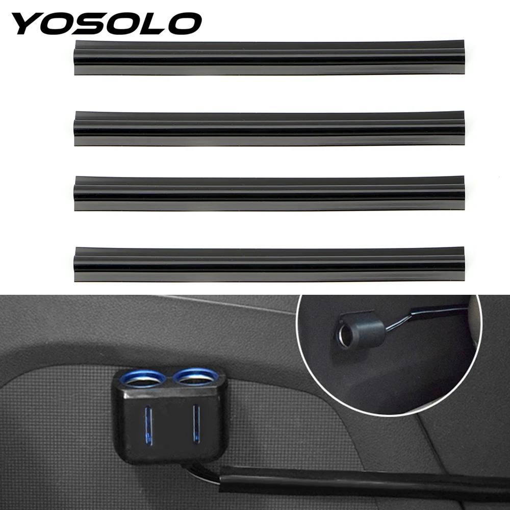 YOSOLO 4 шт./компл. Скрытая клипса для автомобильного стайлинга автомобильный