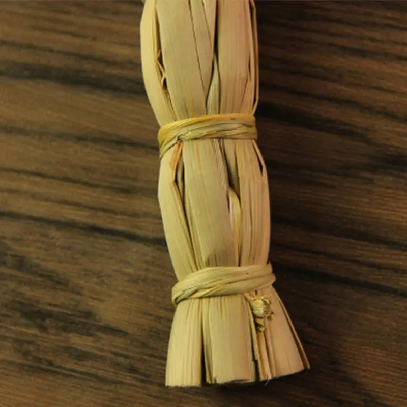 Винтаж пальмовый лист вентилятор ручной работы Подсолнечник натуральные