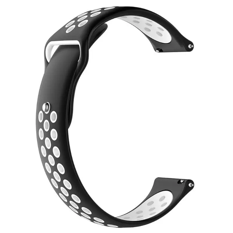 Силиконовые часы браслет ремешок Замена для TicWatch E2 S2 различные цвета Выбор Мода