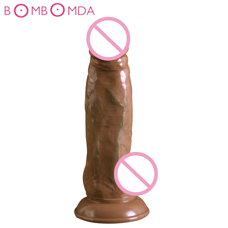 4cm Realistic Dildos Real Penis Adult Sex Toys For Women Lesbian Masturbation Vagina Massage G Spot Stimulation Erotic Big Dildo | Красота и