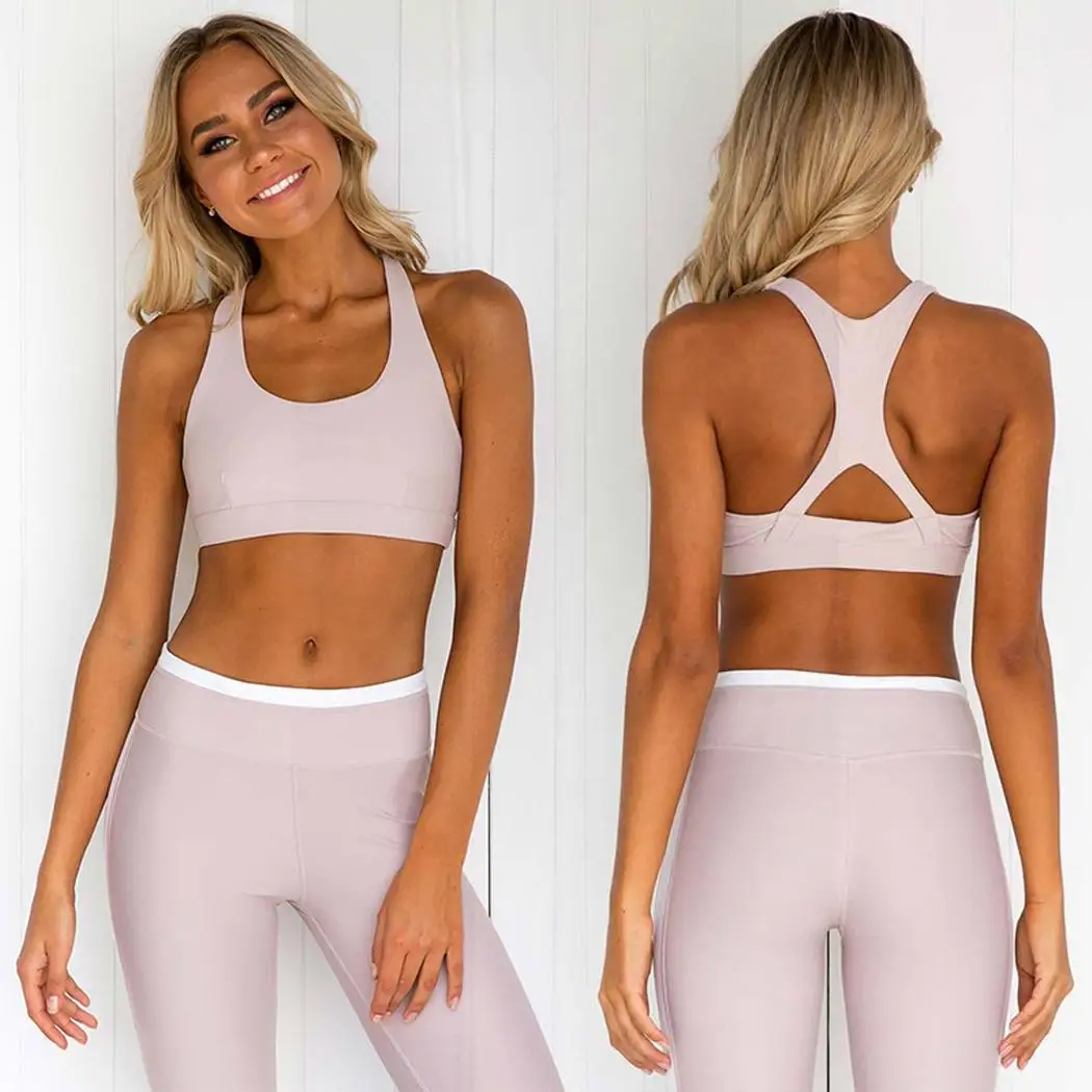 Для женщин Повседневное пэчворк с высокой талией тянущиеся для фитнеса Топы