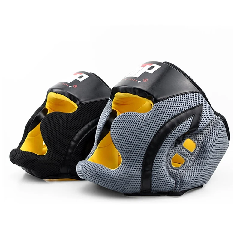 New Arrival Boxing Helmet Training Sanda Taekwondo Gear Box Kick Head Protector Karate Protection | Спорт и развлечения