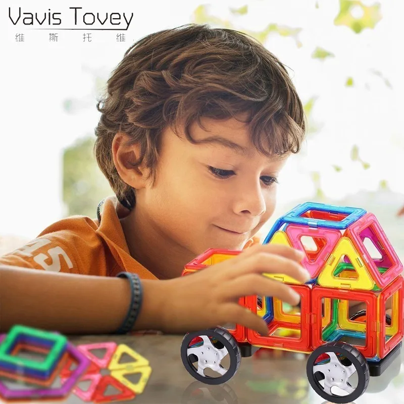 Vavis тови KACUU большой конструктор Construction Set модель и строительство игрушки магниты