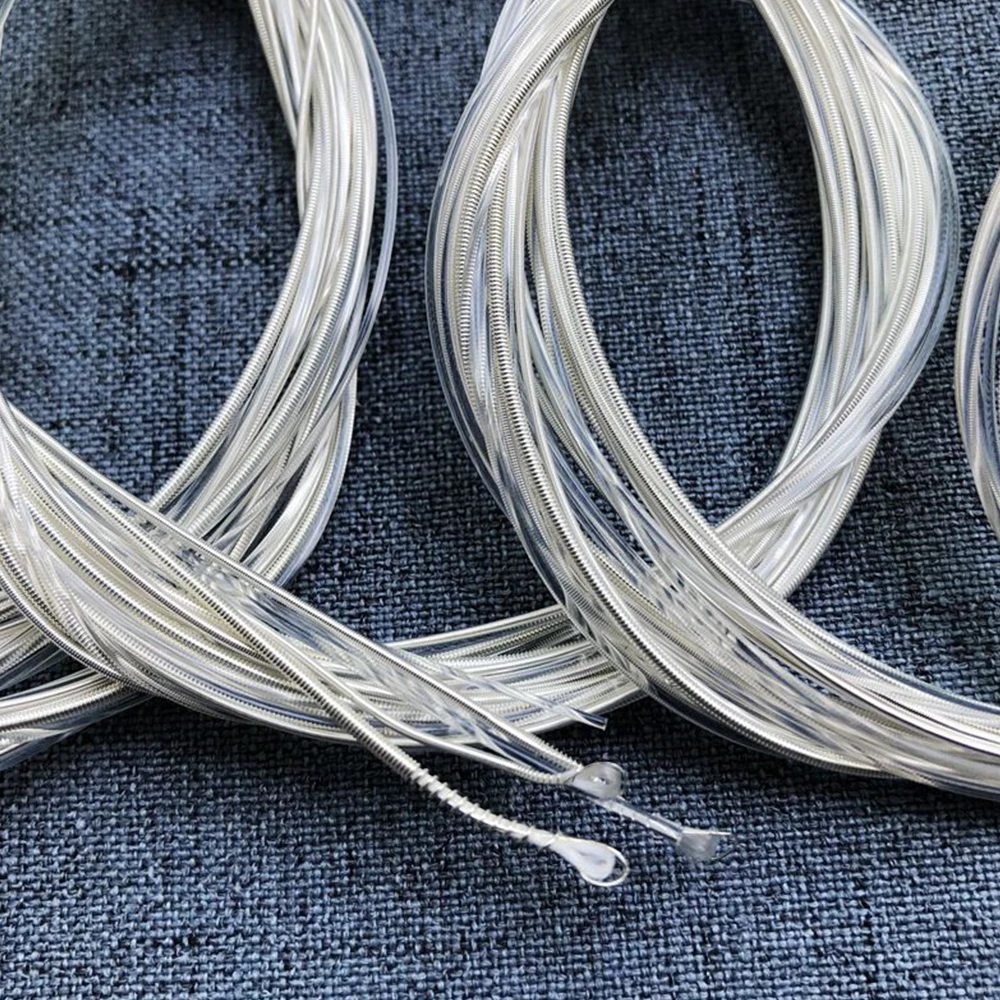 Clear Nylon Classical Guitar Strings Silver Plated Copper Accessories | Спорт и развлечения