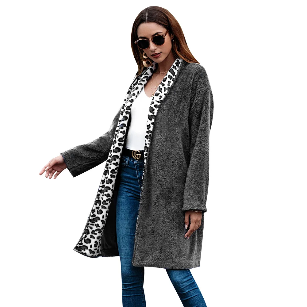 

Костюм-платье 2018 осень и зима новый продукт длинный свитер Свободное пальто за рубежом