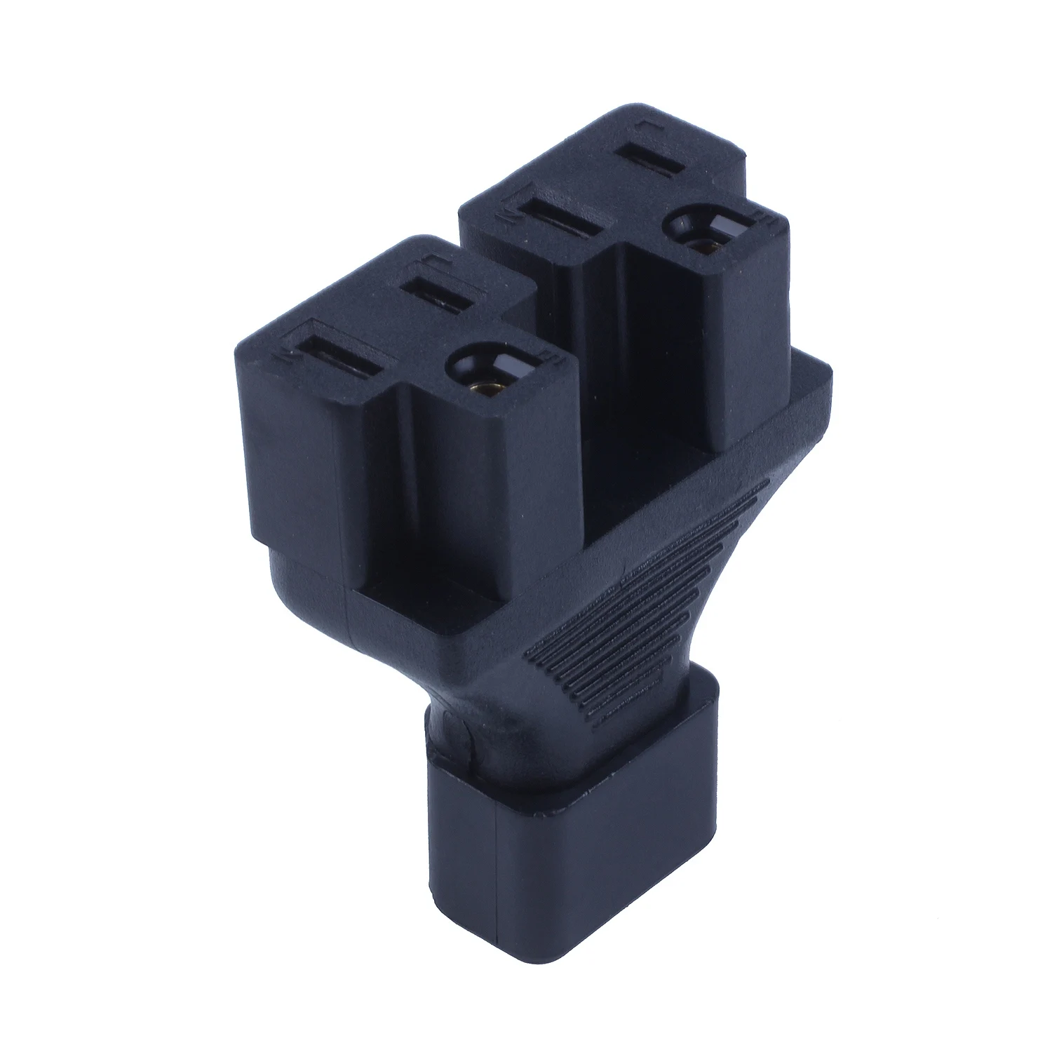 IEC 320 C14 до 2 x Nema 5-15R адаптер питания До 2x US 3pin Женский Черный | Электроника