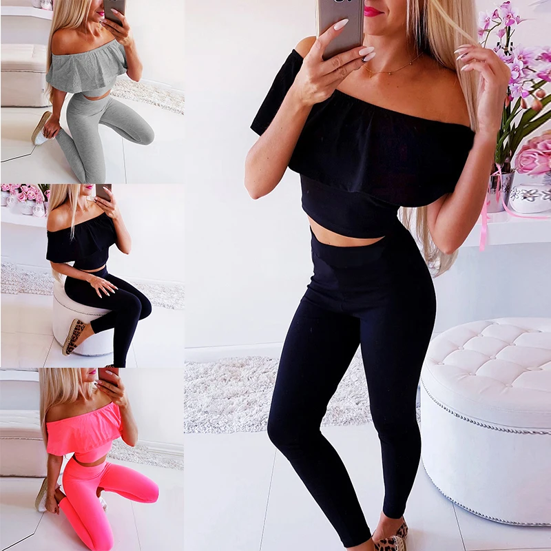 Летние женские пляжные вечерние укороченные однотонные Спортивные Повседневные