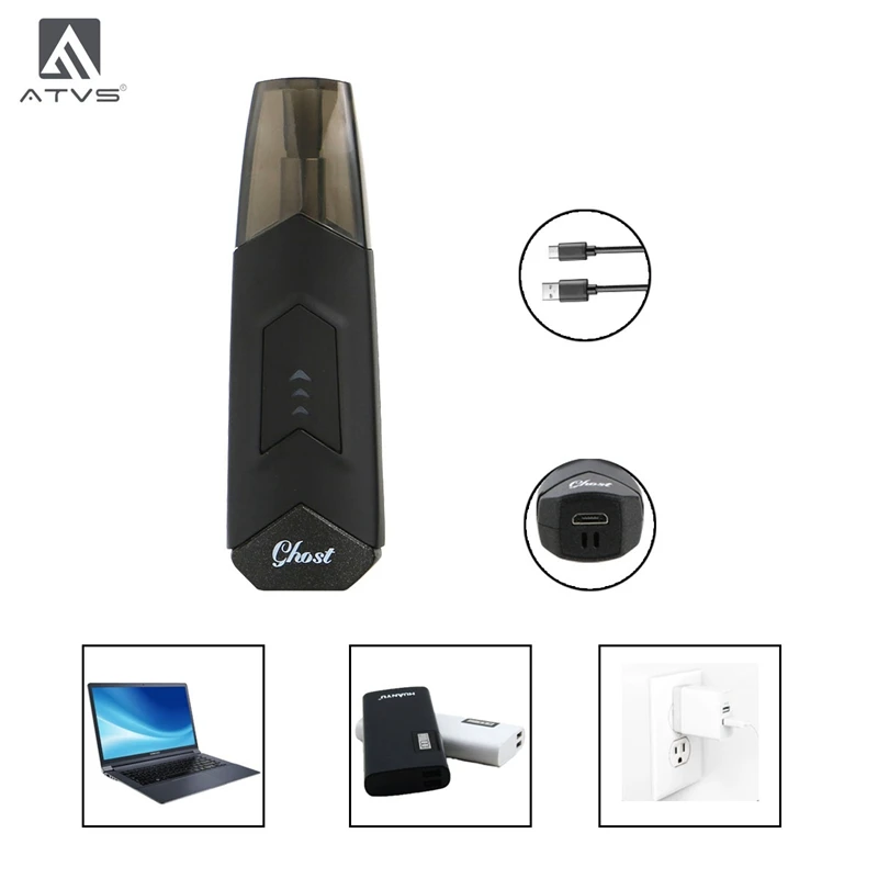 Квадроциклы Ghost Pod Vape Kit встроенный аккумулятор 350 мАч система с емкостью 1 5 мл Vs