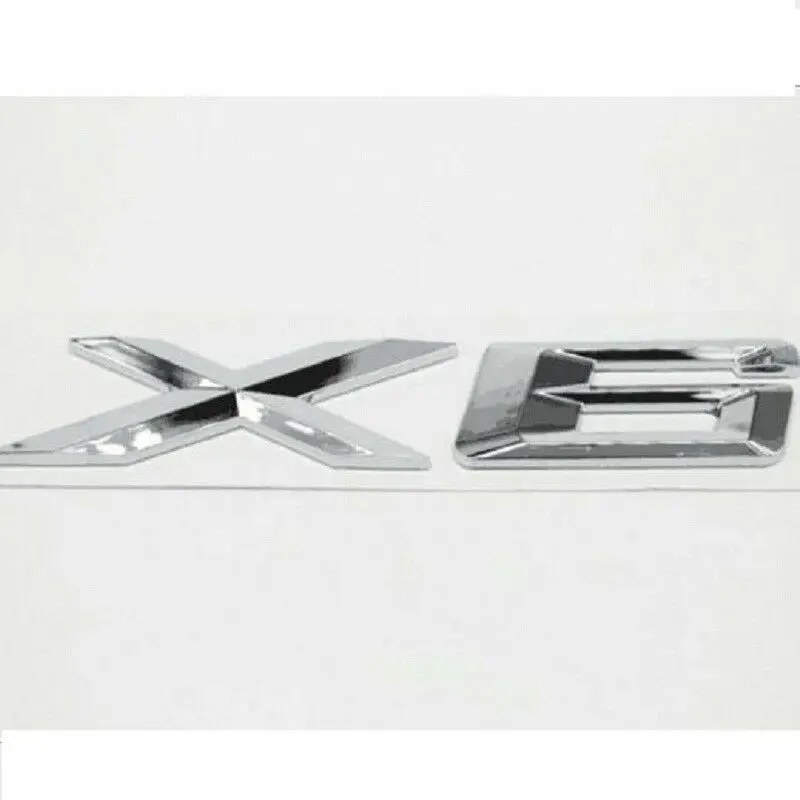 Значок БАГАЖНИКА АВТОМОБИЛЯ буква X1 X3 X5 X6 GT эмблема задняя 3D наклейка для