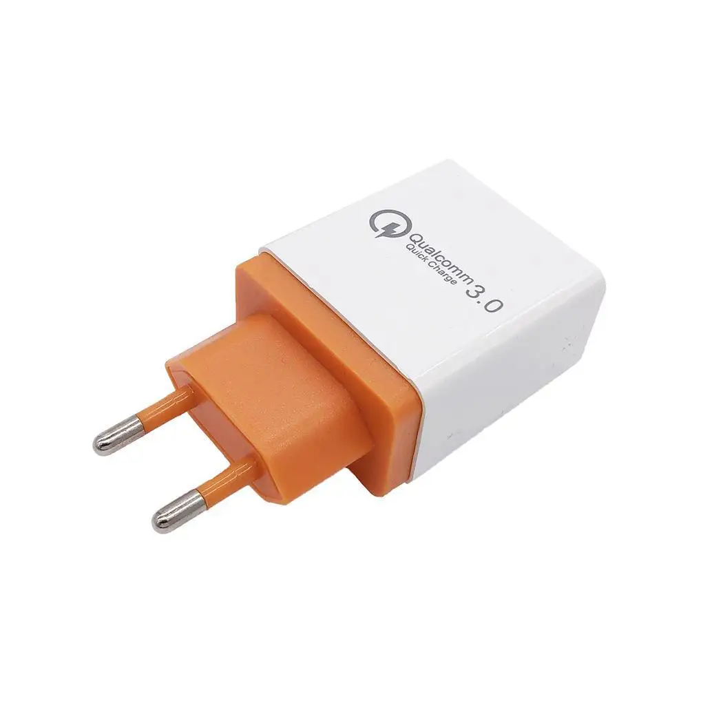 Прочный практичный портативный 3 USB порта быстрое зарядное устройство 220 В Тип ЕС