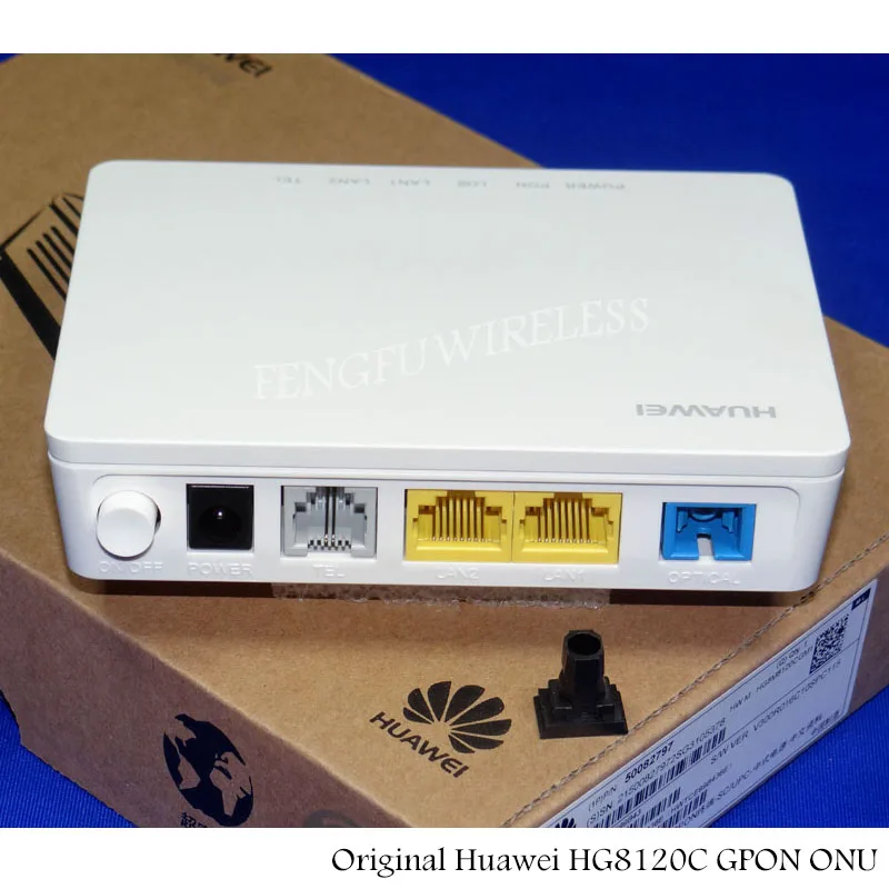 100% Оригинальный Новый терминал Hua wei HG8120C 2FE + 1 горшка FTTH HGU ONU такая же функция как и