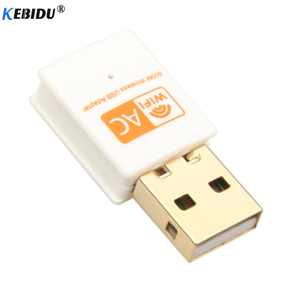 KEBIDU беспроводной USB Wi-Fi адаптер 600 Мбит/с антенна для ПК сетевая карта два