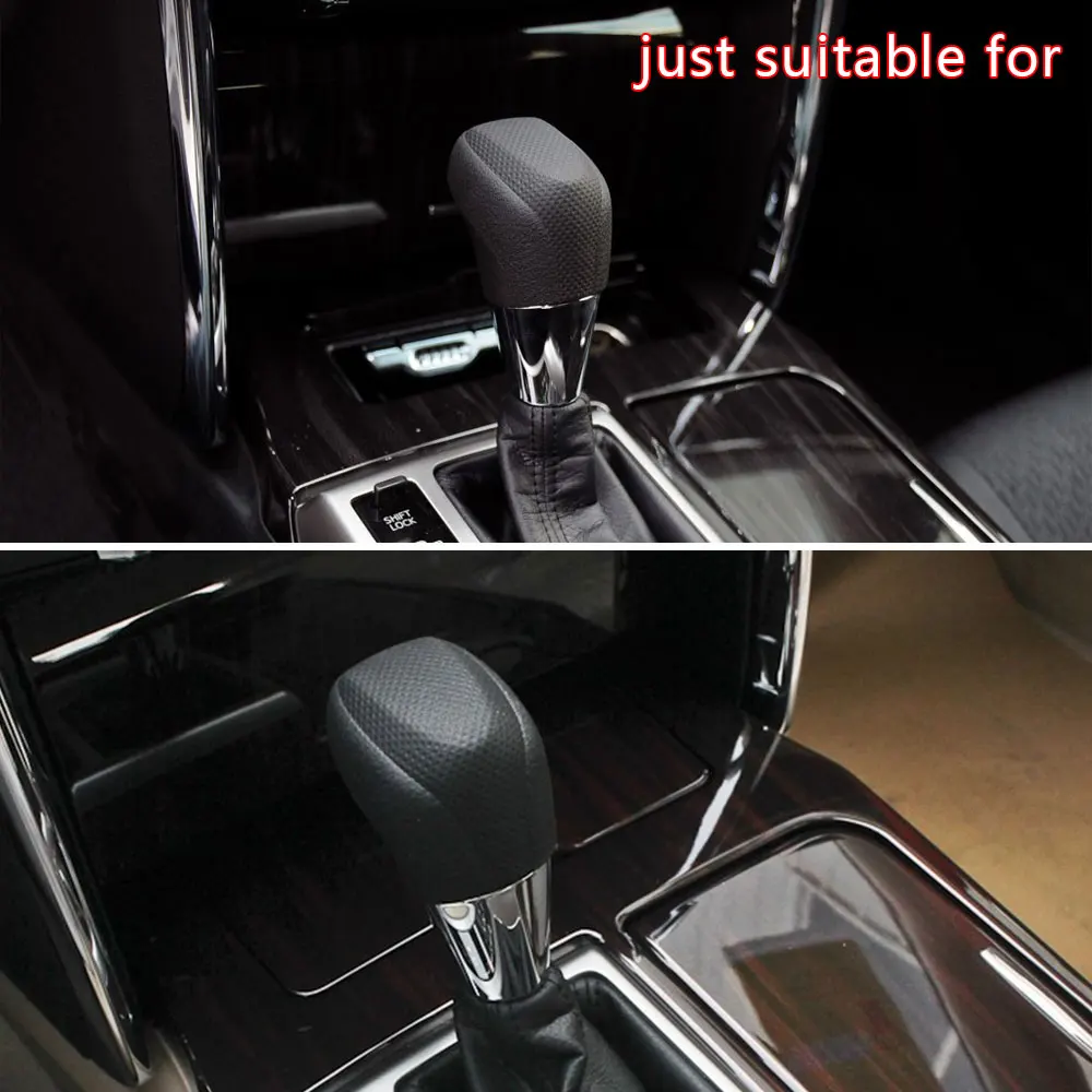For Toyota REIZ 2013 2.5S Accessories Gear Head Covers Interior Styling PU Leather Hand-Stitched Shift Knob | Автомобили и