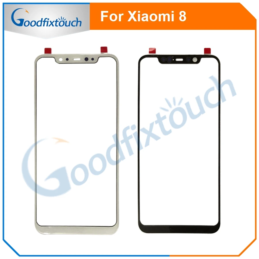 5 шт. сенсорная панель для сенсорного экрана Xiaomi 8 Mi передняя стеклянная Mi8
