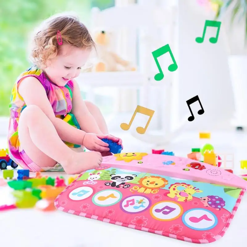 Baby Musical Toy Kids Fitness Frame Piano Keyboard Educational Toys Multi-function Pedal Crawling Blanket playmat | Игрушки и хобби