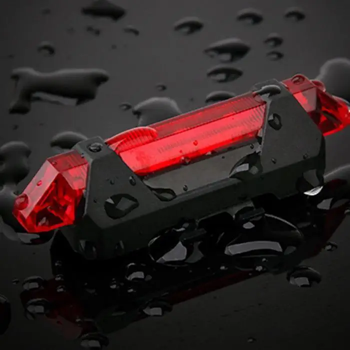 Новый портативный светодиодный USB Перезаряжаемый велосипедный фонарь для