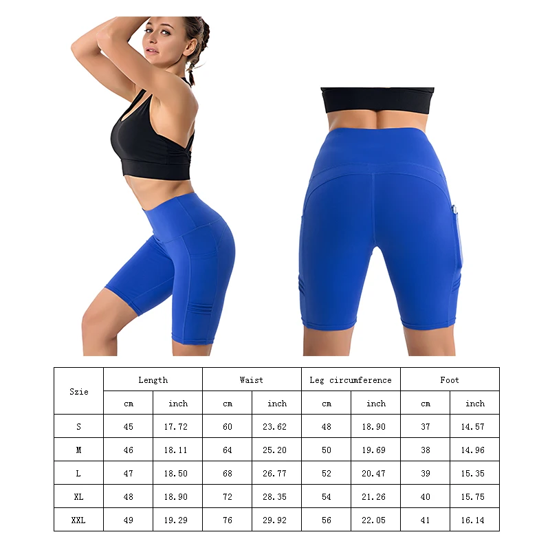 Высокая Талия Спортивная одежда для женщин тренировка Бег Йога шорты похудения