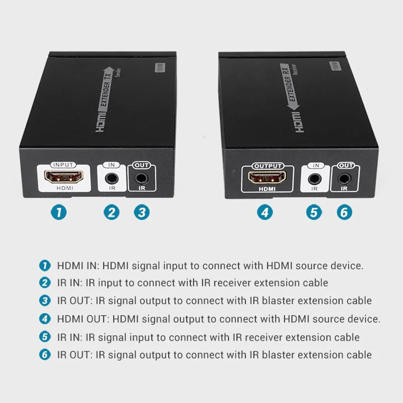 Lenkeng LKV375-100 удлинитель HDbaseT HDBaseT одиночный сетевой кабель для головок может