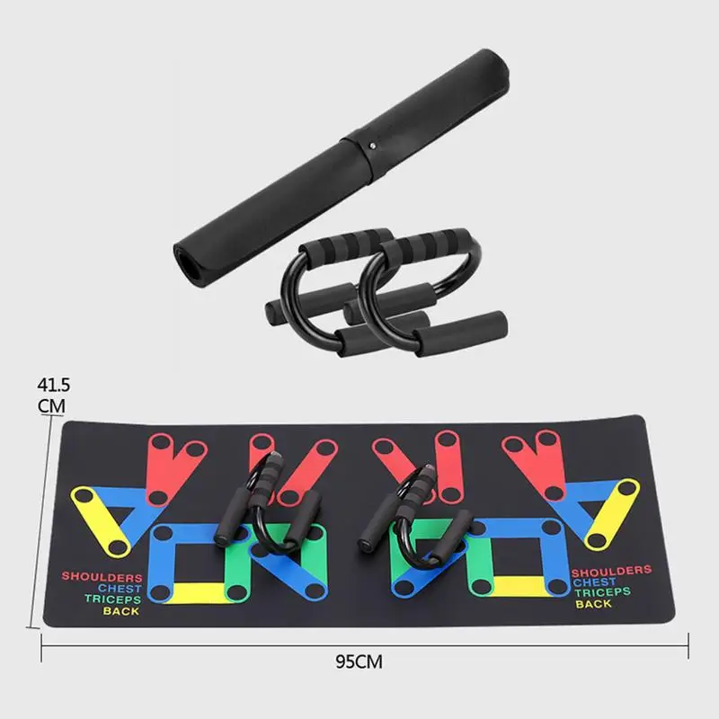 

Push Up Rack Non-slip Push-up Mat Fitness Building Body Support Workout Exerciser Push Stands Mat For GYM Training Body Supplies