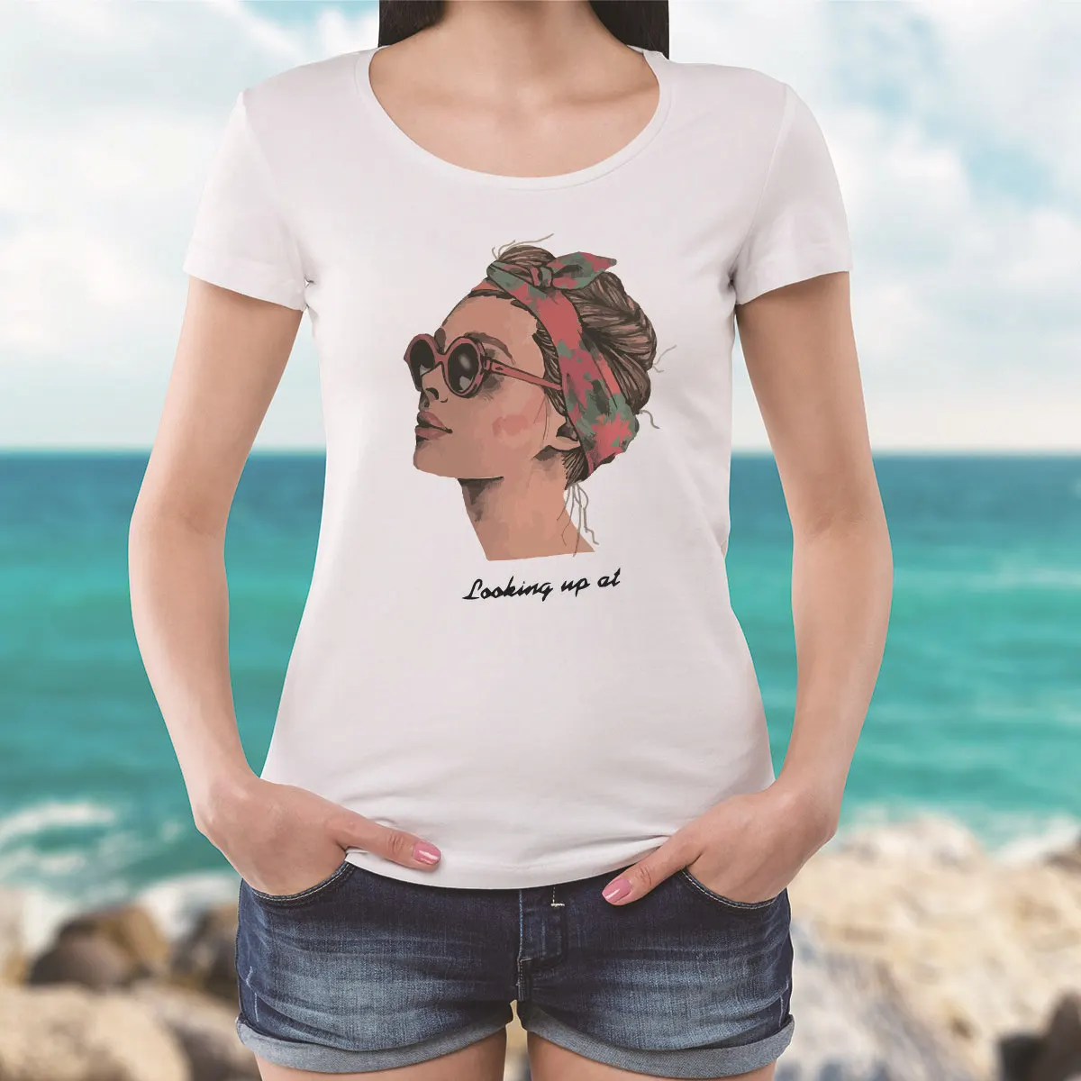 Европейские сексуальные женские американские уличные футболки AliExpress
