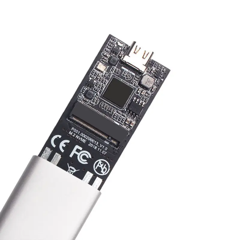 M.2 Ngff Sata Ssd 10 Гбит/с на Usb 3 1 Type C конвертер адаптер чехол для M2 жесткого диска