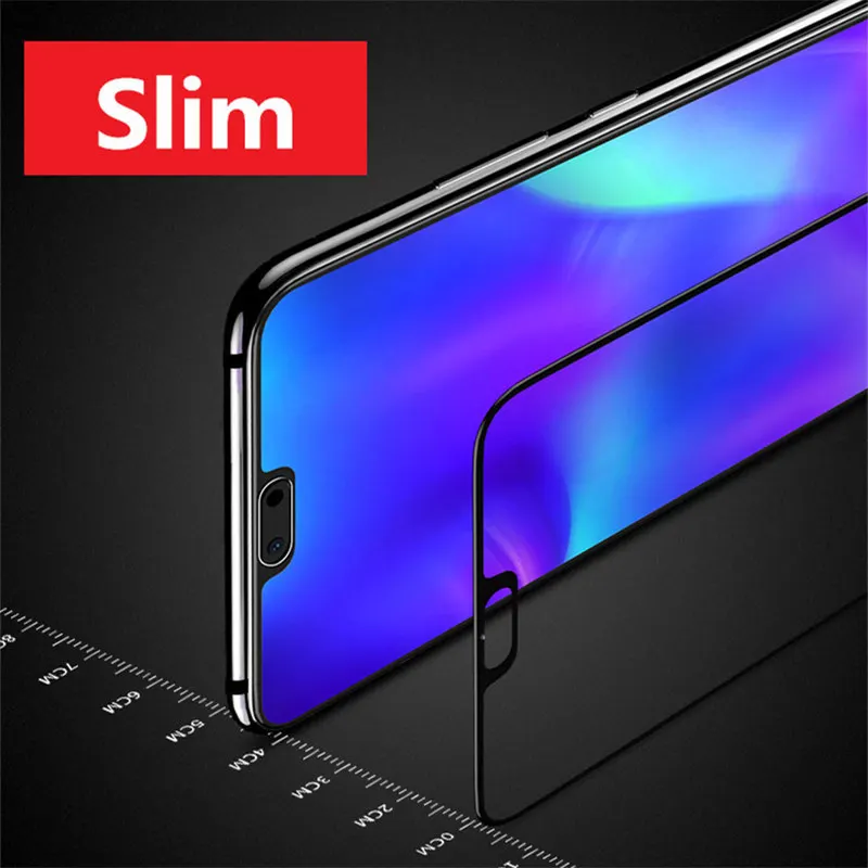 Full Cover Tempered Glass For HUAWEI Honor 10 Honor10 Screen Protective Case 9H Toughened Black Frame All Edges On Smartphone | Мобильные