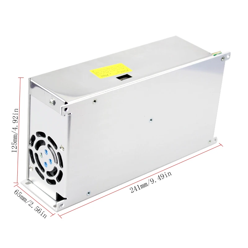 Импульсный источник питания 24v ac dc 25A 600W transformador de 220v 24V Светодиодный для