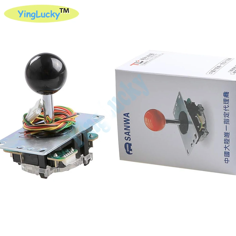 Sanwa Оригинал sanwa jlf tp 8yt pc комплект аркадная 5pin провод для Jamma игра часть бой рокер с