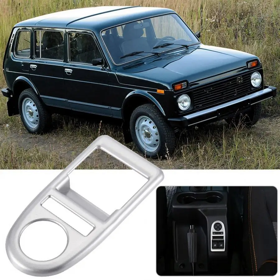 Автомобильный ABS Матовый поддон на окно накладка раму для LADA NIVA профессиональные