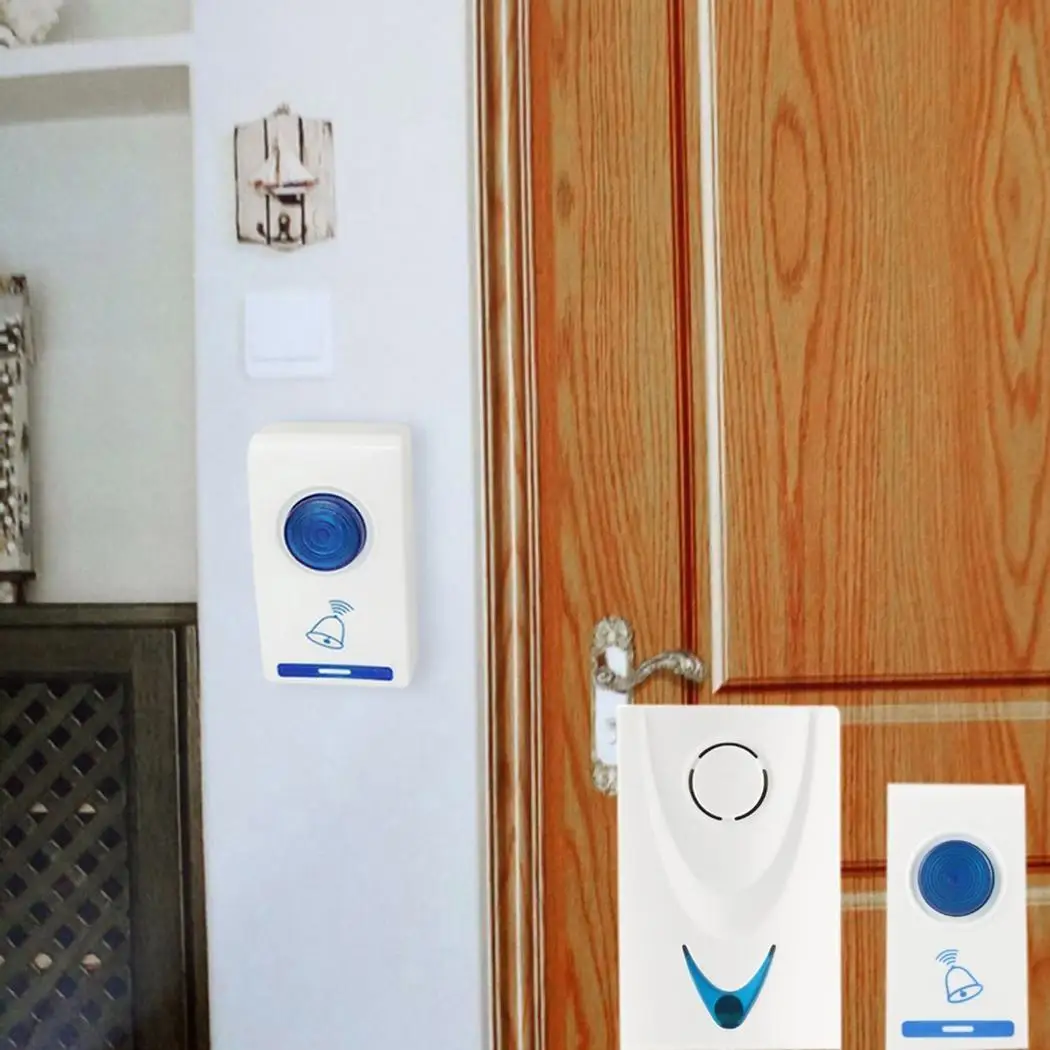 House Wireless Digital Doorbell Music Room Office Gate Door Bell system Casual Unisex 12V battery model 23A 315MHZ | Обустройство