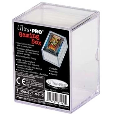 Ultra Pro 7442781162 Slide Clear контейнер для хранения карточек шт. 2|Напольные игры| |