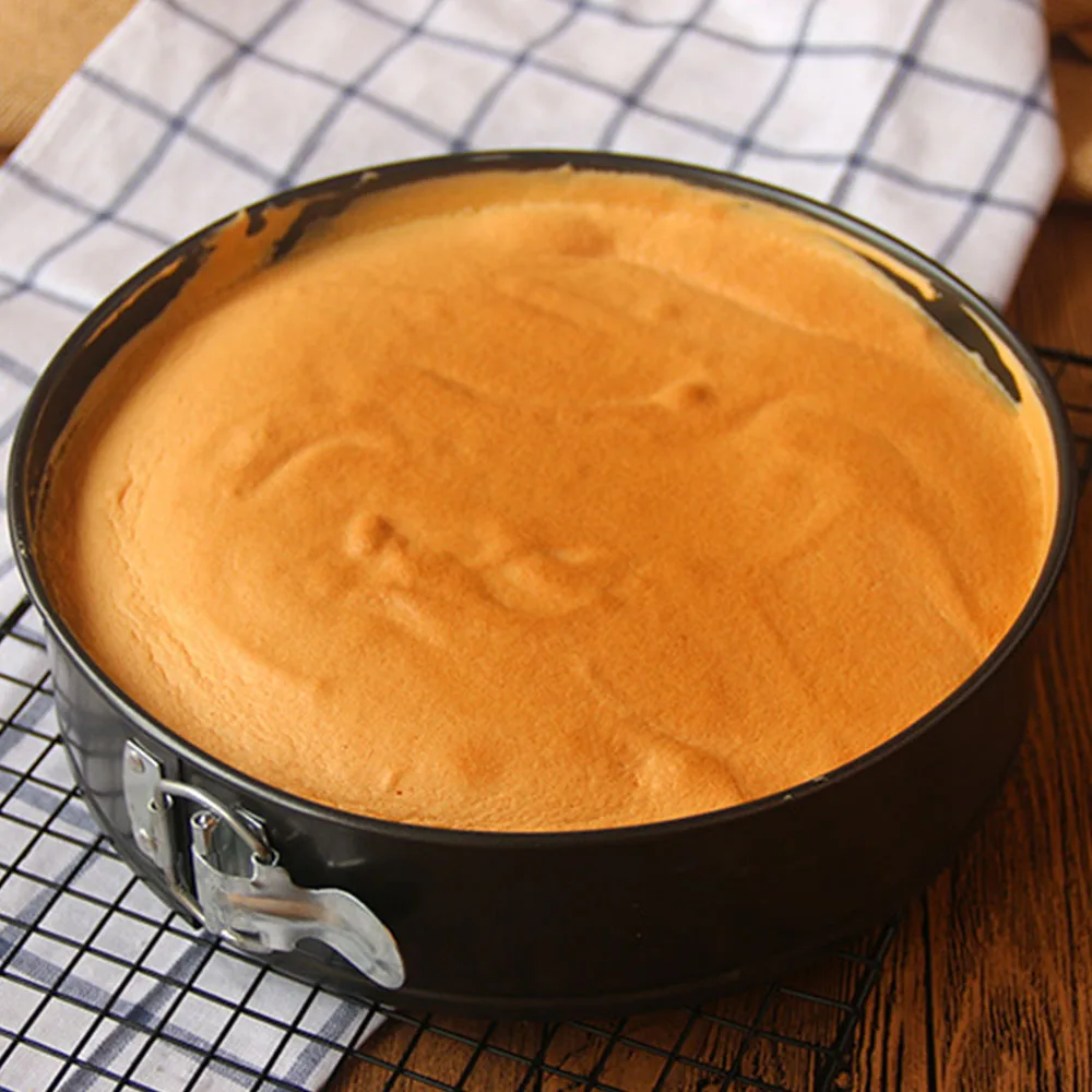 Новинка 2019 Модный Круглый Оловянный Набор для торта антипригарная Весенняя