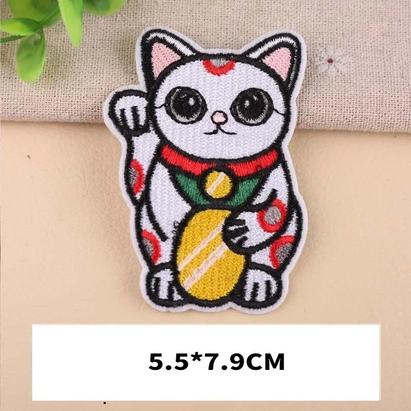 Kuke нашивки мультфильм Подсолнух автомобили и слоны вышитые для одежды DIY