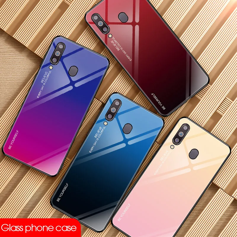 Чехол для samsung Galaxy A50 A30 A70 A20 S10 S8 S9 плюс S10e M30 M20 Примечание 8 9 A7 A6 A8 2018 закаленное