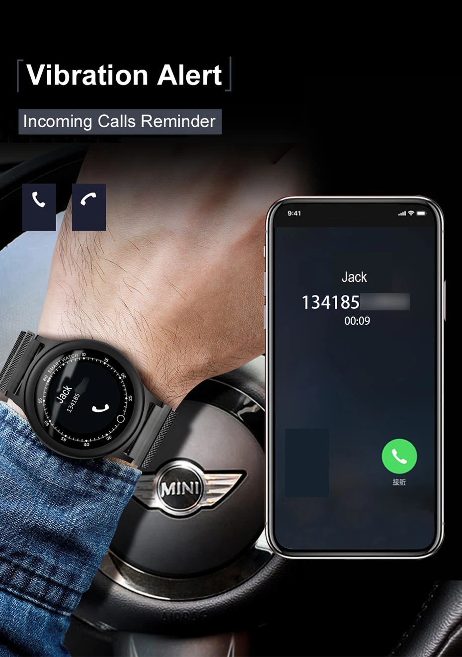 Новые поступления Фитнес трекер сердечного ритма Смарт часы IP68